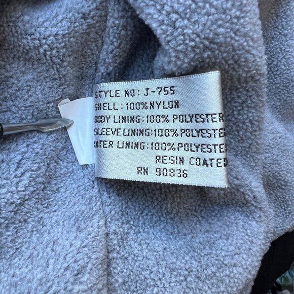 Port Authority Black Jacket Embroidered Aussie Design Full Zip Womens Size Large - Picture 13 of 14